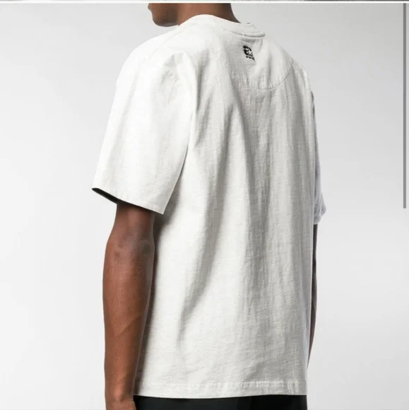 Alexander Wang Two Tones Layer Shirt White-Black - Picture 4 of 4